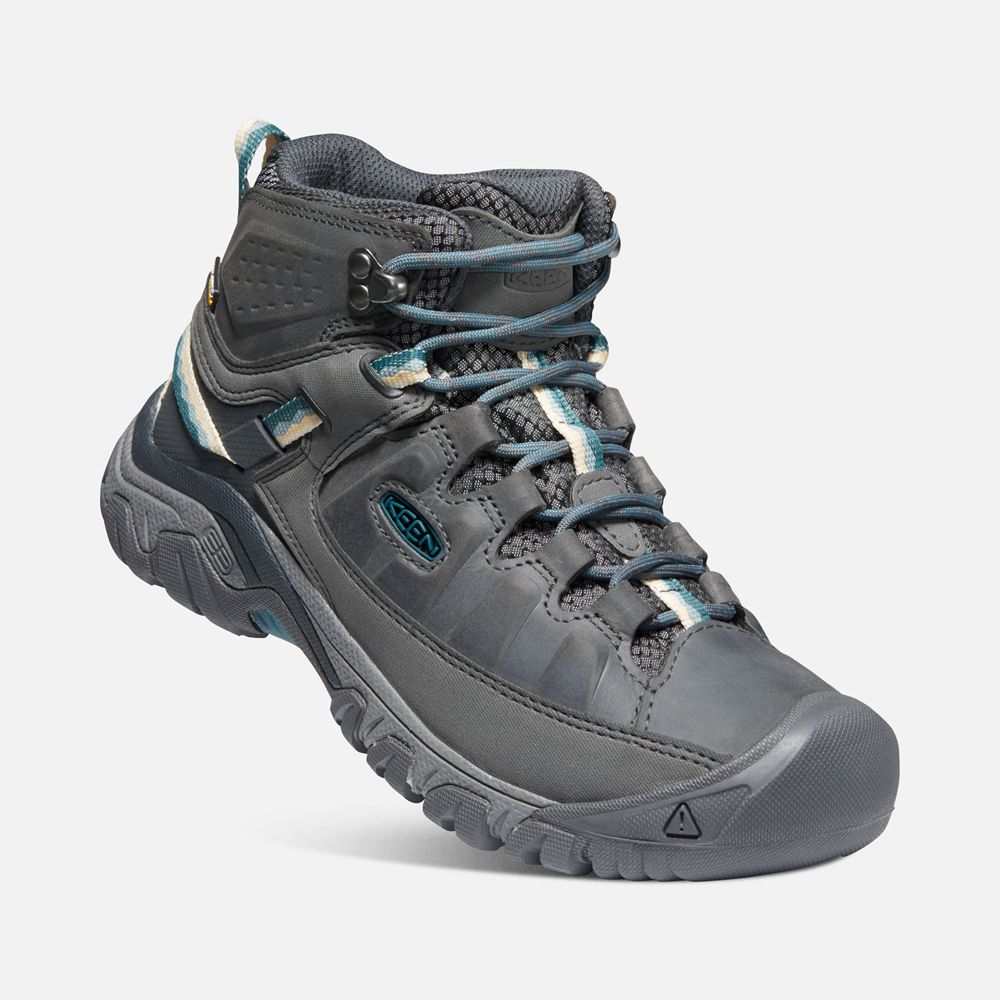 Keen Outdoor Bot Kadın Koyu Gri - Targhee Iii Waterproof Mid - Türkiye DHIB04126